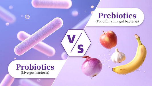 Prebiotics vs. Probiotics, What's the Difference, and the benefits