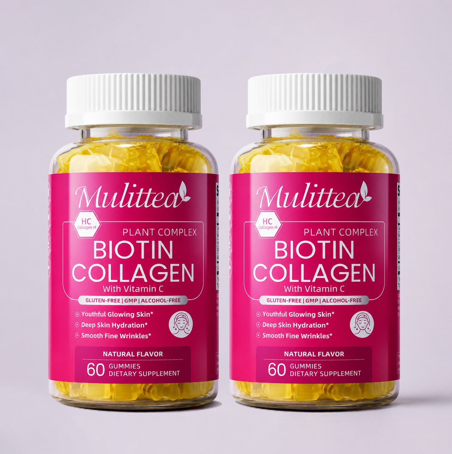 Biotin & Hydrolyzed Collagen Gummies | 60 Count