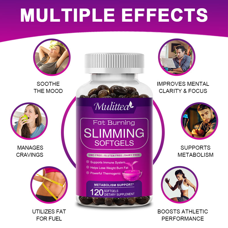 Slimming Capsules Quick Release Detox Fat Burn Lose Weight Supplement