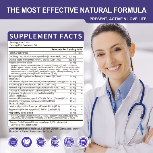 Mulittea® 27-in-1 Kidney & Liver Cleanse Drops | Detox & Urinary Support