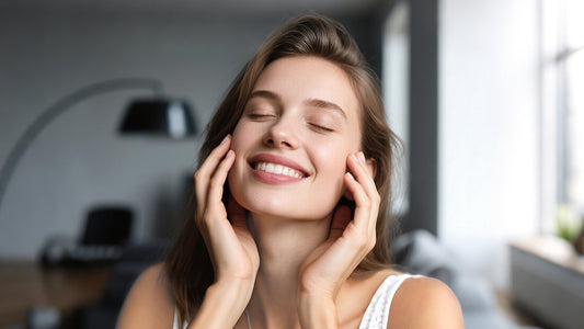Smooth skin and healthy hair reflecting the benefits of black seed oil for hair growth and skin hydration.