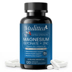 500mg Magnesium Glycinate & Zinc Complex | 120 Capsules