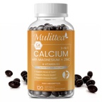 Calcium Magnesium Zinc & D3 Complex | 120 Softgels