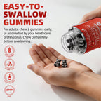 Magnesium Taurate Gummies, for Boost Magnesium Levels, High Absorption Taurate, 60 Gummies
