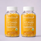Vitamin D3 + K2 MK7 Softgels | 120 Count