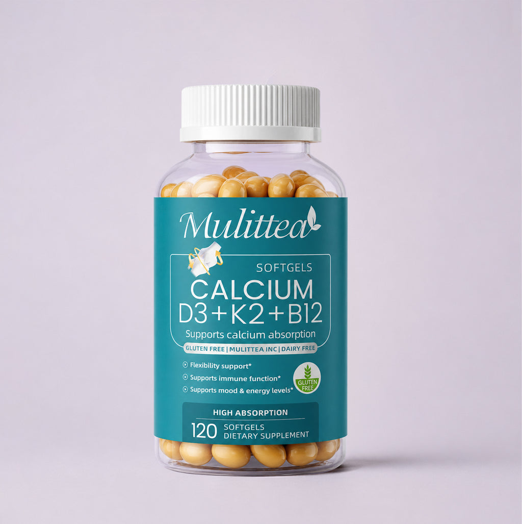 Calcium D3 K2 & B12 | 120 Softgels