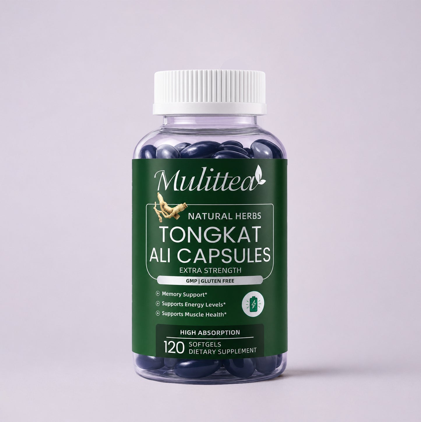 20:1 Tongkat Ali & Ginseng Softgels | 120 Count