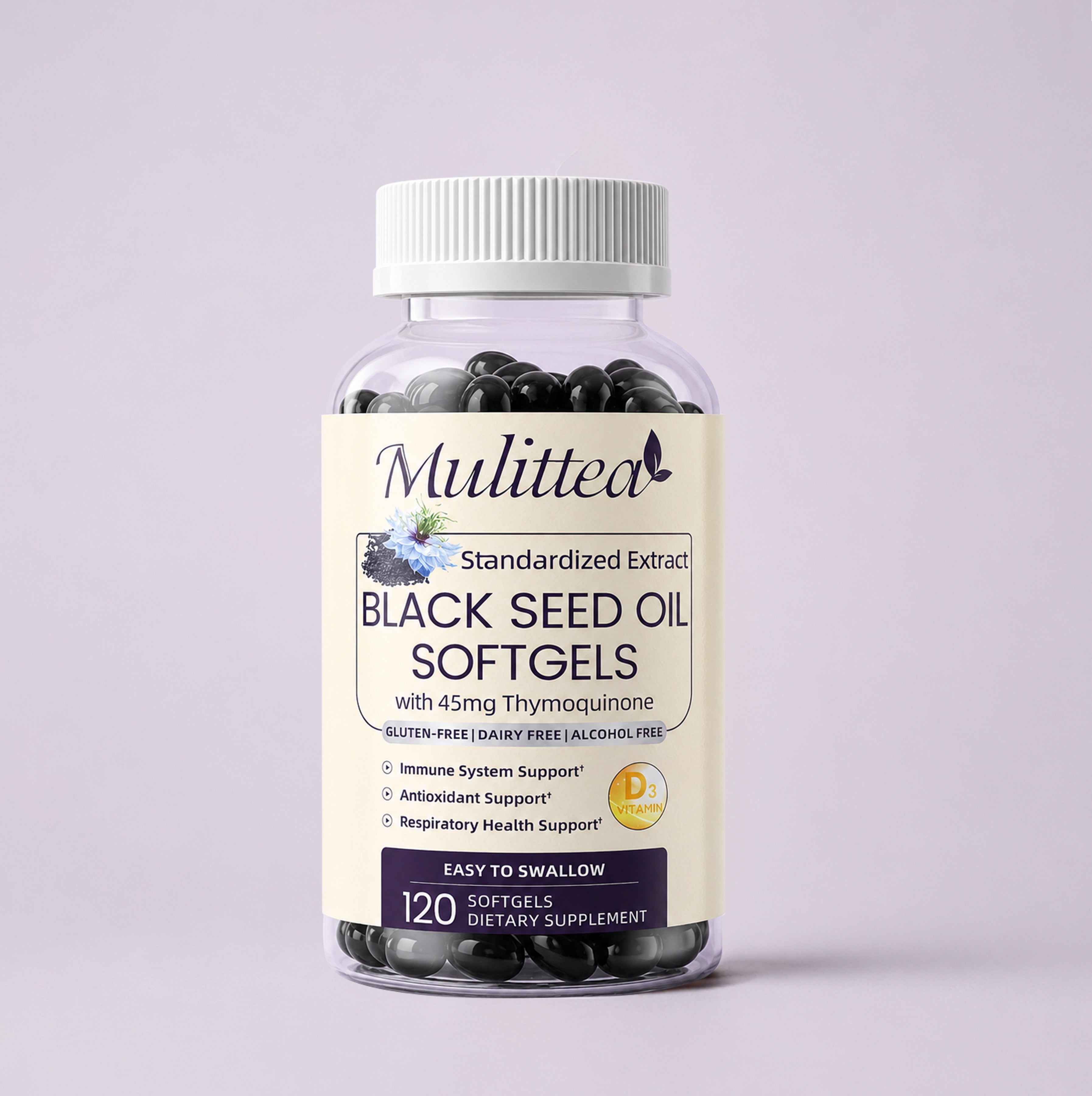 Black Seed Oil Complex Softgels | 120 Softgels