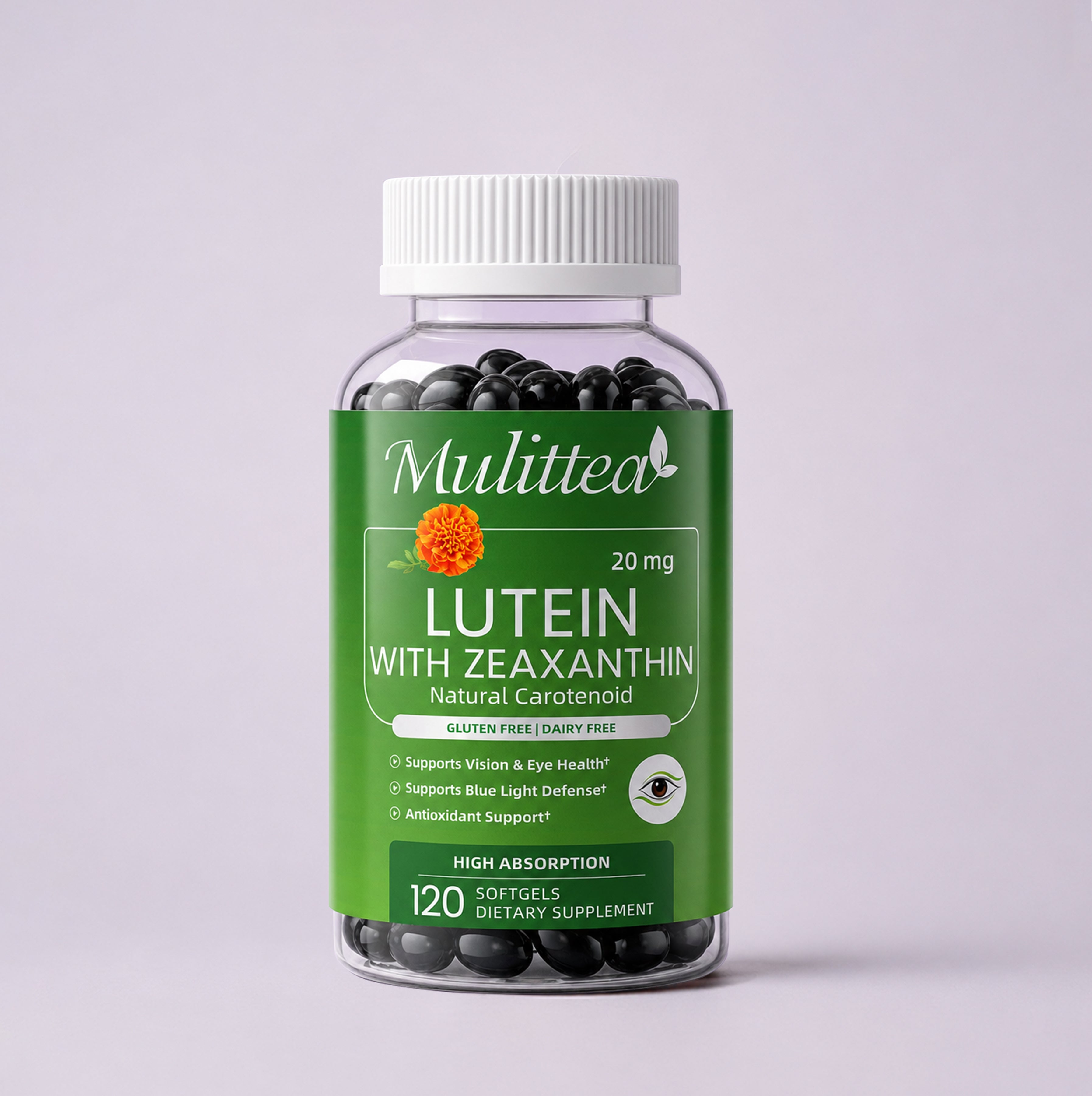 Lutein & Zeaxanthin Eye Support | 120 Softgels