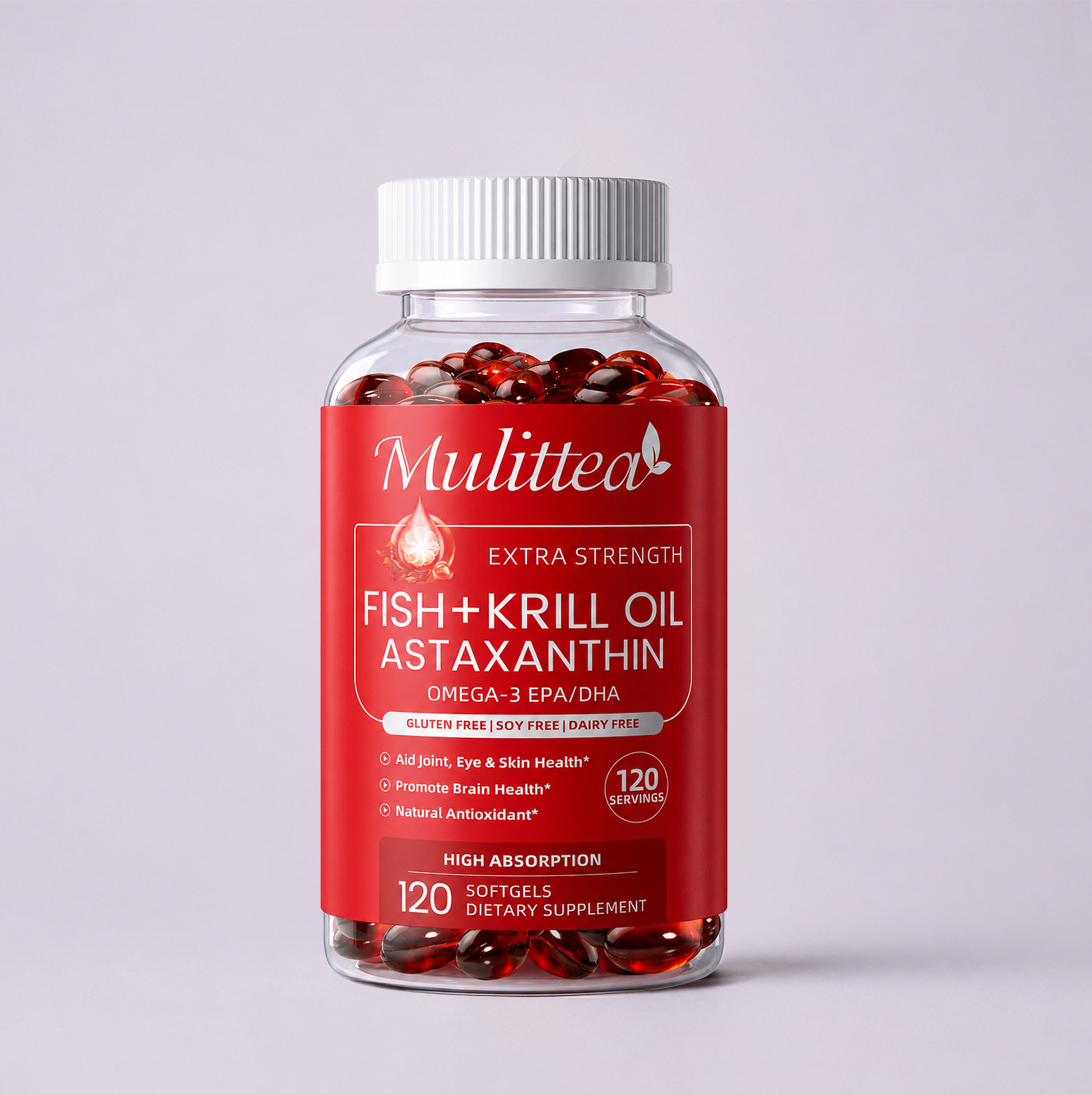 Fish Oil & Krill Oil Omega-3 | 120 Softgels