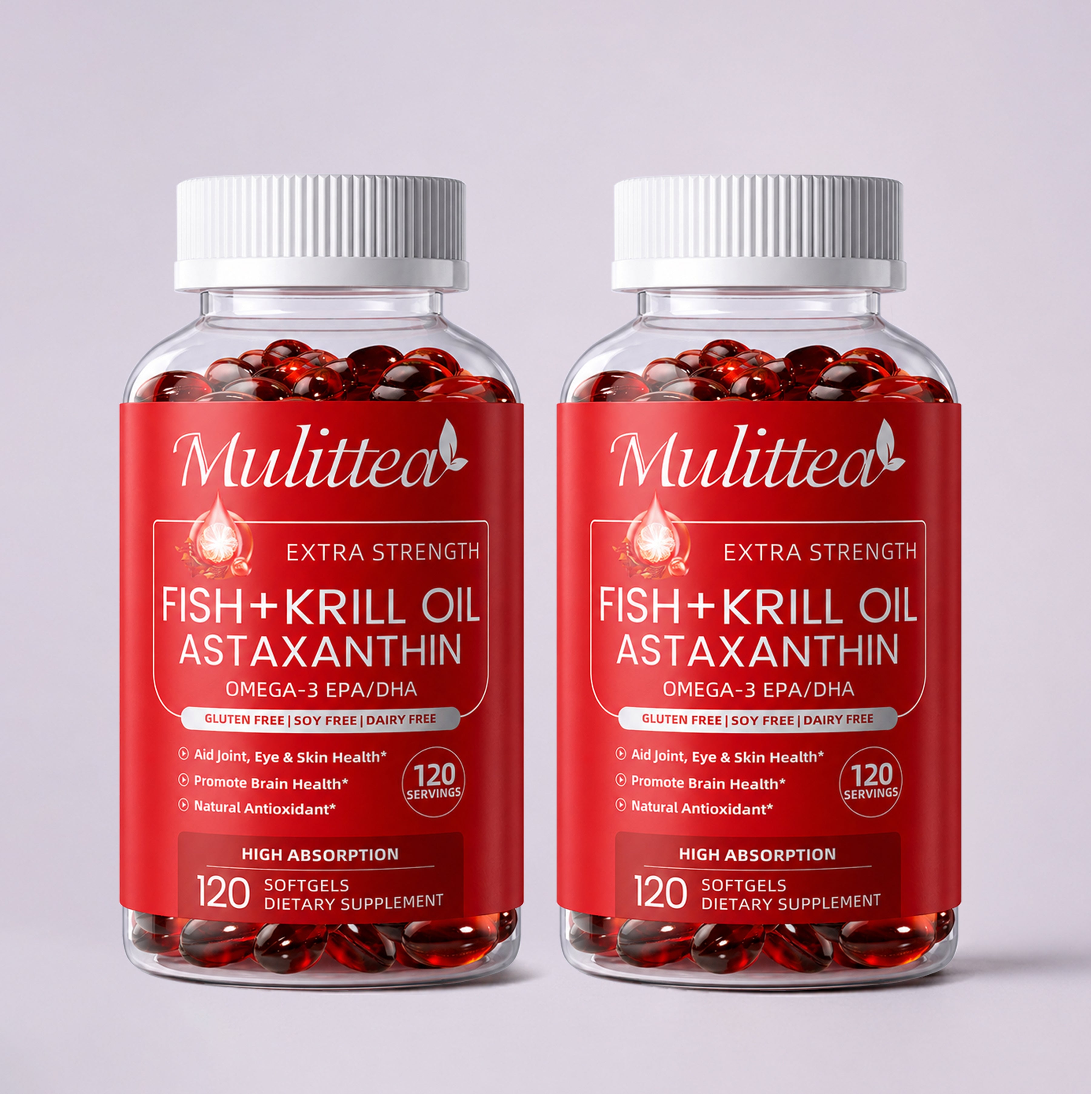 Fish Oil & Krill Oil Omega-3 | 120 Softgels
