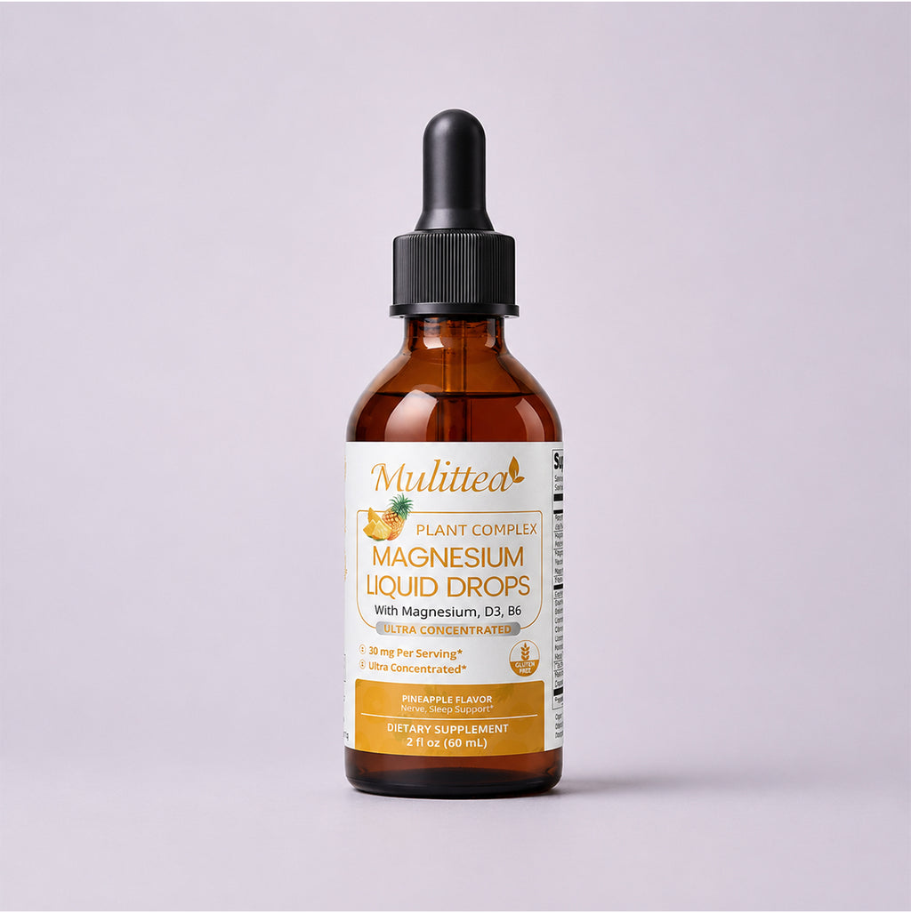 Triple Magnesium & B6 Liquid Drops | 2 fl oz (60ml)