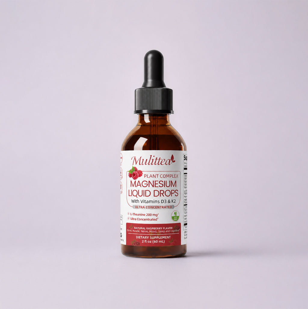 Triple Magnesium with Potassium & L-Theanine Drops | 2 fl oz (60ml)