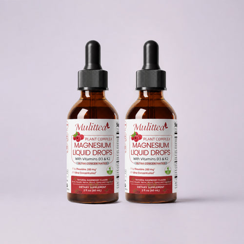Triple Magnesium with Potassium & L-Theanine Drops | 2 fl oz (60ml)