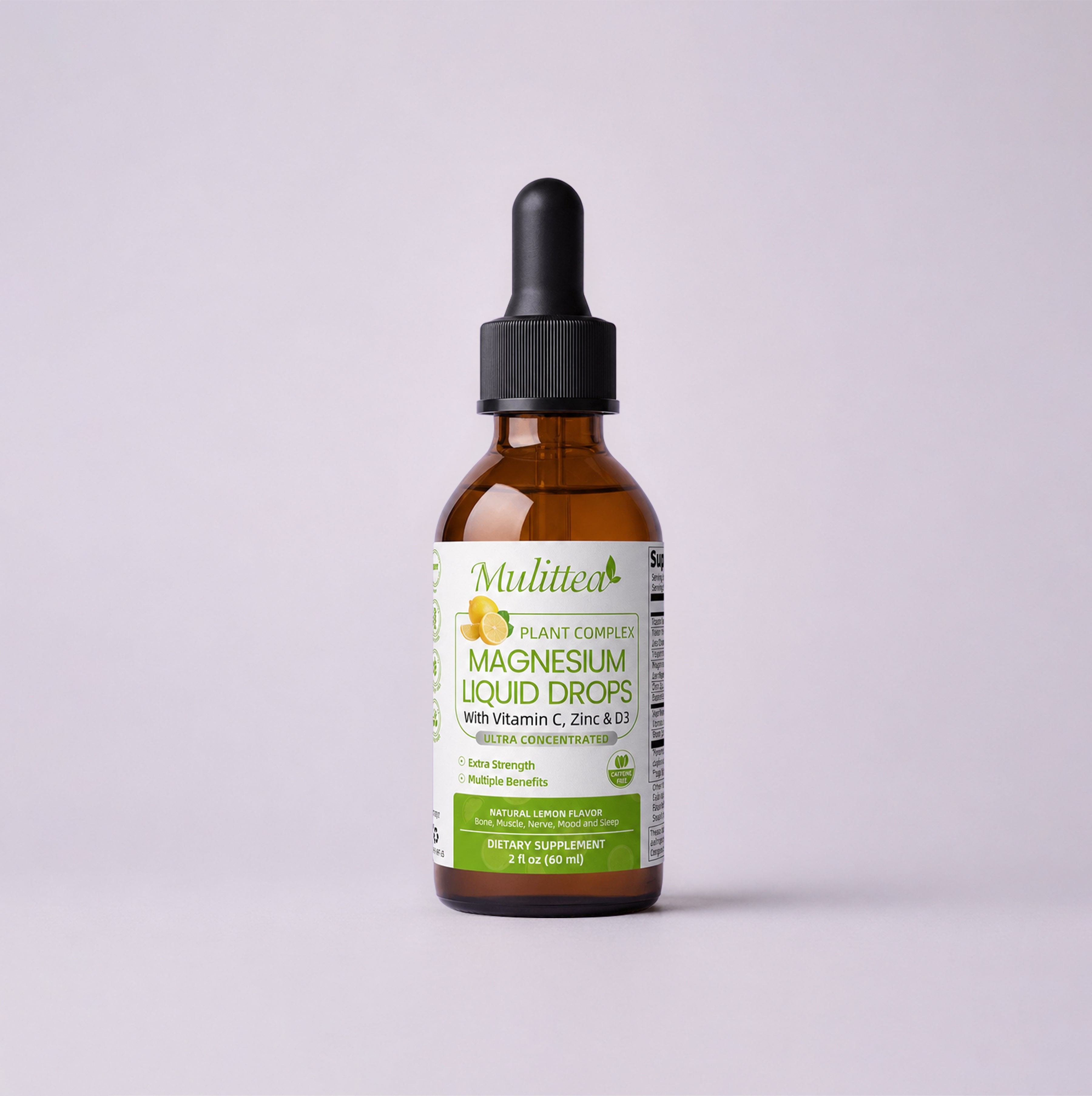 Magnesium Glycinate & Zinc Drops | 2 fl oz (60ml)