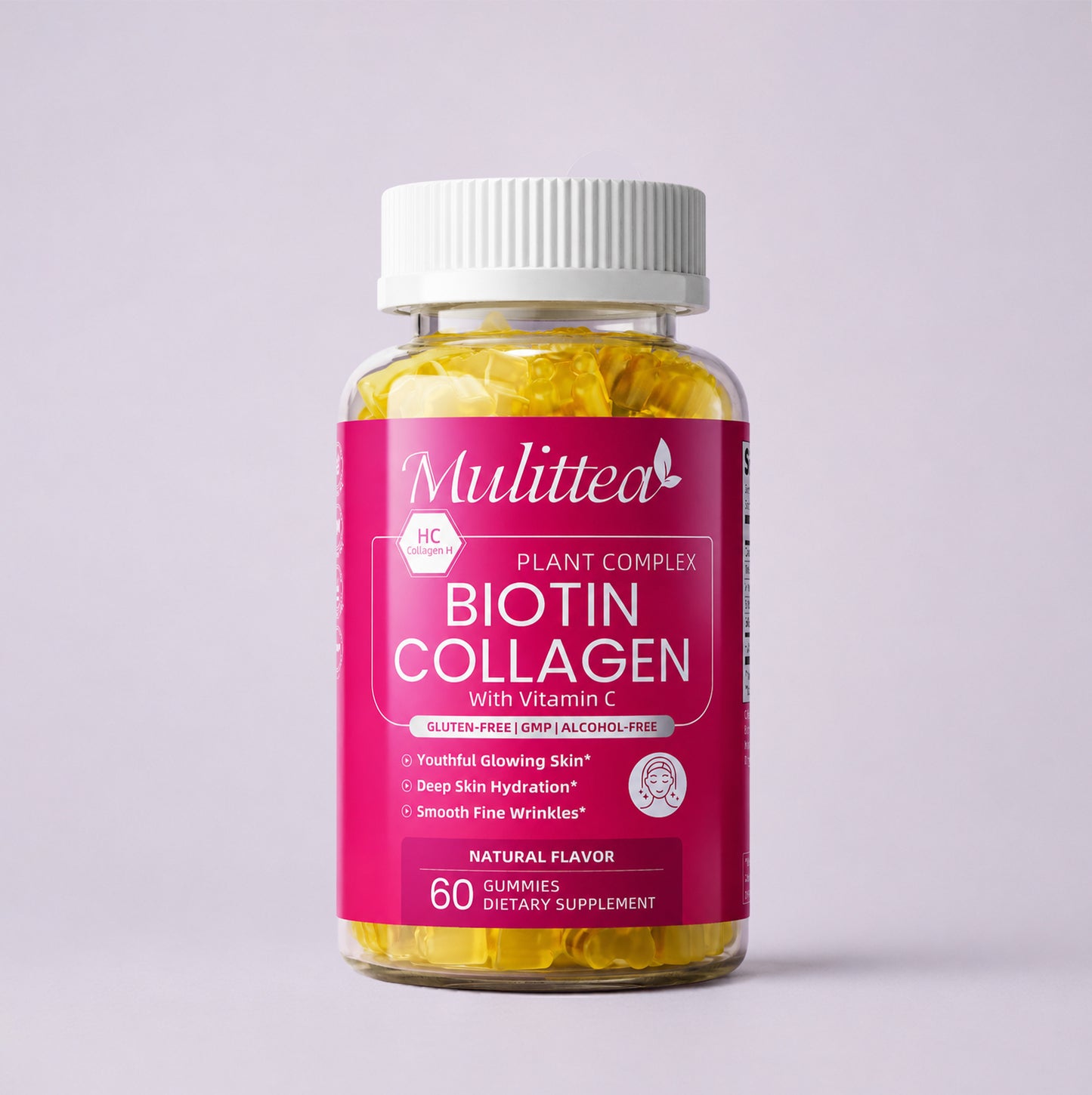 Biotin & Hydrolyzed Collagen Gummies | 60 Count