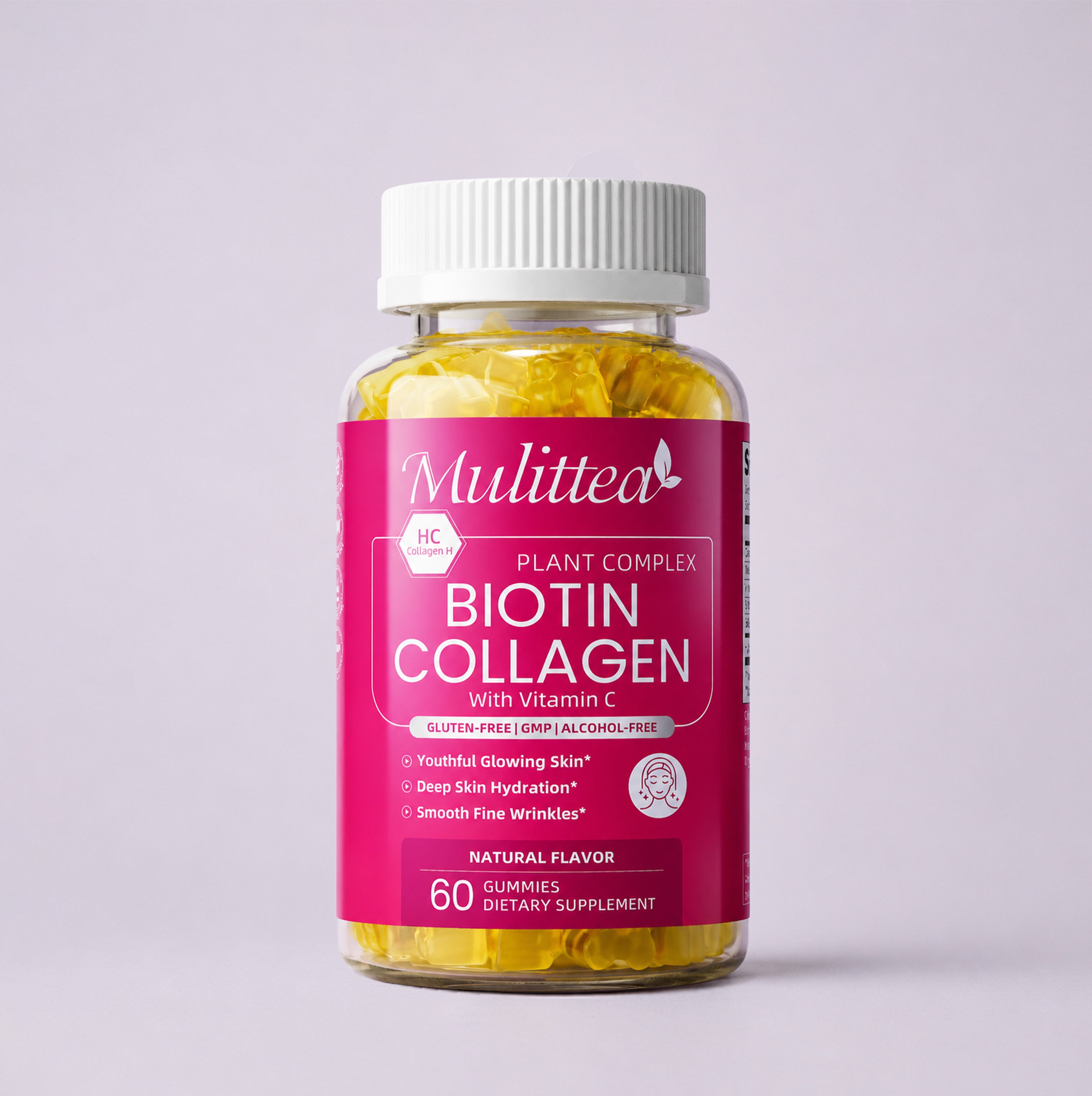 Biotin & Hydrolyzed Collagen Gummies | 60 Count