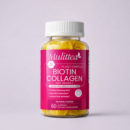 Biotin & Hydrolyzed Collagen Gummies | 60 Count