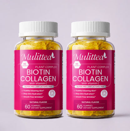 Biotin & Hydrolyzed Collagen Gummies | 60 Count
