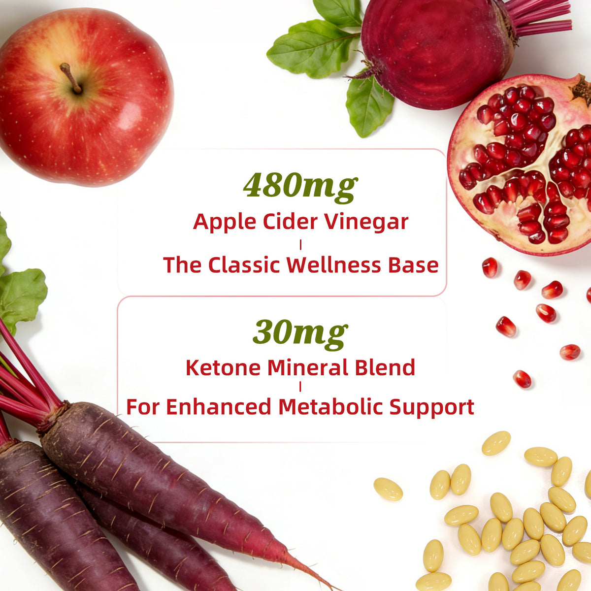 Apple Cider Vinegar Softgels | 120 Count