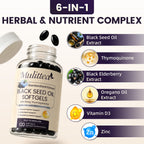 Black Seed Oil Complex Softgels | 120 Softgels