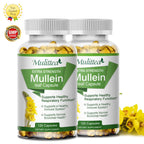 (2 Pack)Mulittea Mullein Leaf Capsules,Support Lung Detox Health Supplement,240 Capsules