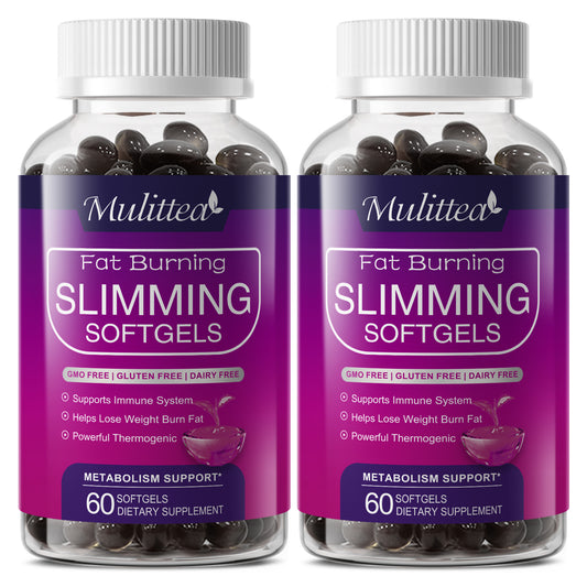 Mulittea Detox & Metabolism Support Capsules (120 Count) | Quick Release Formula | Healthy Weight Management