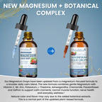 10-in-1 Advanced Magnesium Glycinate Drops | 2 fl oz (60ml)