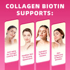 Biotin & Hydrolyzed Collagen Gummies | 60 Count