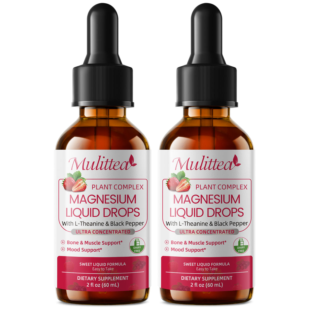Magnesium Glycinate & L-Theanine Drops | 2 fl oz (60ml)