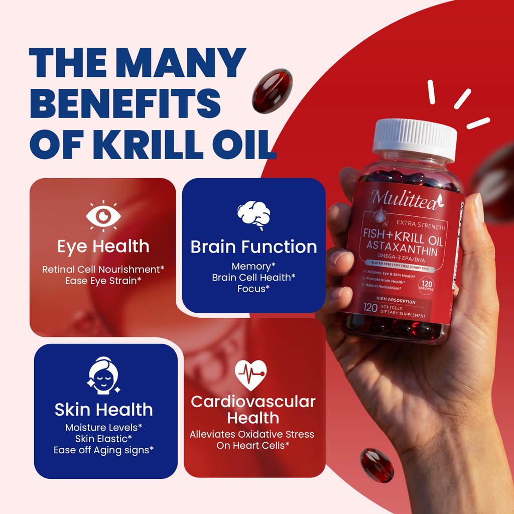 Fish Oil & Krill Oil Omega-3 | 120 Softgels