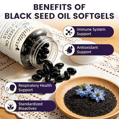 Mulittea Black Seed Oil Softgels