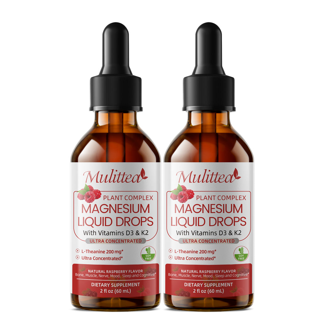 Triple Magnesium with Potassium & L-Theanine Drops | 2 fl oz (60ml)