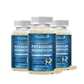 (3 PACK)Potassium Magnesium Supplement,Support Bone, Heart, Muscle & Nerve Health, Non-GMO, 360 Capsules