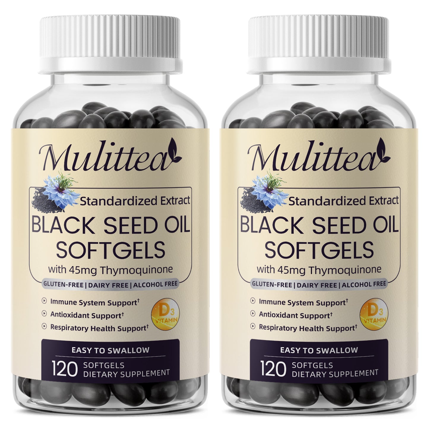 Mulittea Black Seed Oil Softgels