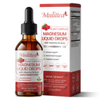 Magnesium Glycinate & L-Theanine Drops, Raspberry Flavor | 2 fl oz (60ml)