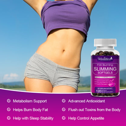 Slimming Capsules Quick Release Detox Fat Burn Lose Weight Supplement