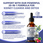 Mulittea 27-in-1 Kidney & Liver Cleanse Drops | 2 fl oz (60ml)