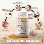 Odorless Garlic Extract Oil | 120 Softgels