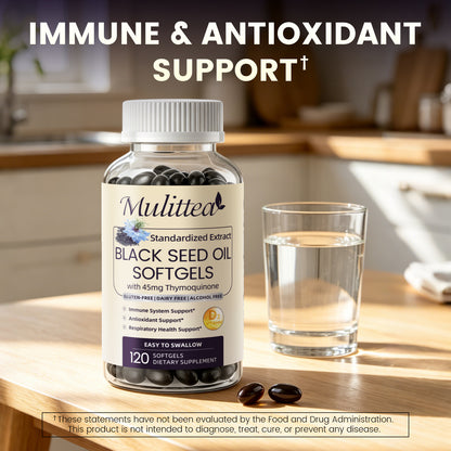 Mulittea Black Seed Oil Softgels