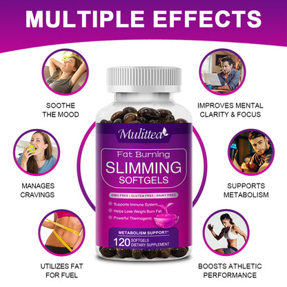Slimming Capsules Quick Release Detox Fat Burn Lose Weight Supplement