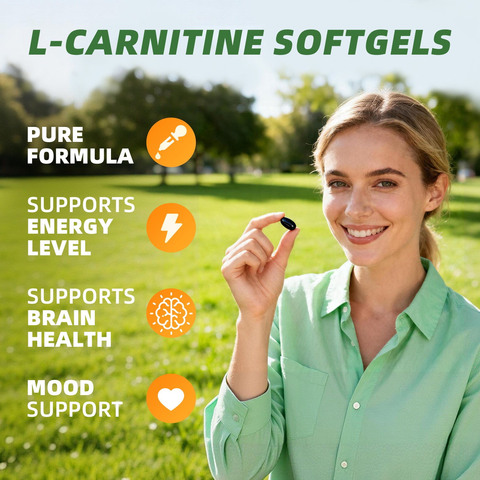 L-Carnitine Tartrate Softgels | 120 Count