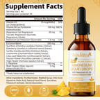 Triple Magnesium & B6 Liquid Drops | 2 x 2 fl oz (120ml)