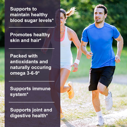 Mulittea Black Seed Oil 1000mg – Cold-Pressed Black Cumin Seed Oil Softgels | Non-GMO, Gluten-Free Omega 6 & 9 Capsules