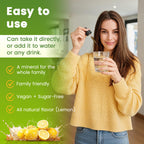 Magnesium Glycinate & Zinc Drops, Lemon Flavor | 2 x 2 fl oz (120ml)