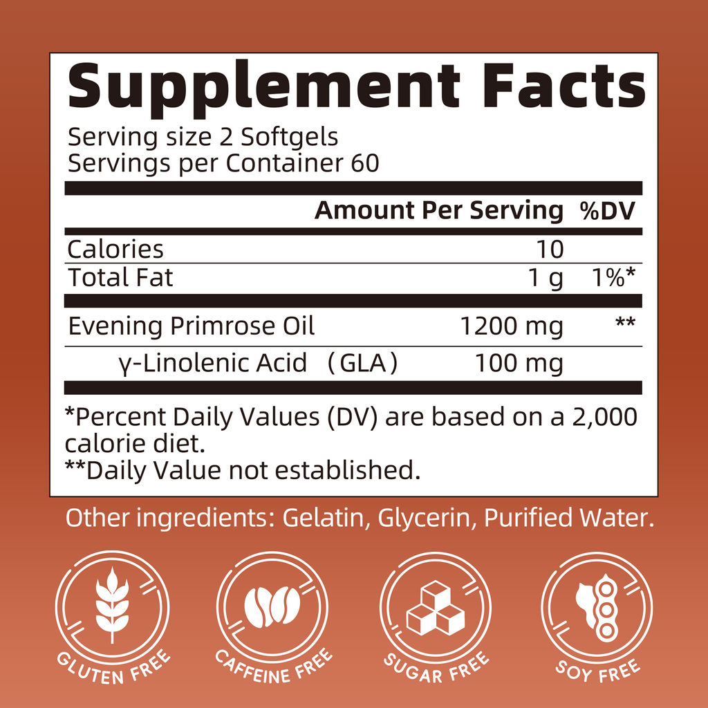 Evening Primrose Oil & GLA | 120 Softgels