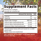 Apple Cider Vinegar Softgels | 120 Count