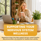 Triple Magnesium & B6 Liquid Drops | 2 x 2 fl oz (120ml)