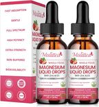 Magnesium Glycinate & 2000 IU Vitamin D3 Drops | 2 fl oz×2 (120ml)
