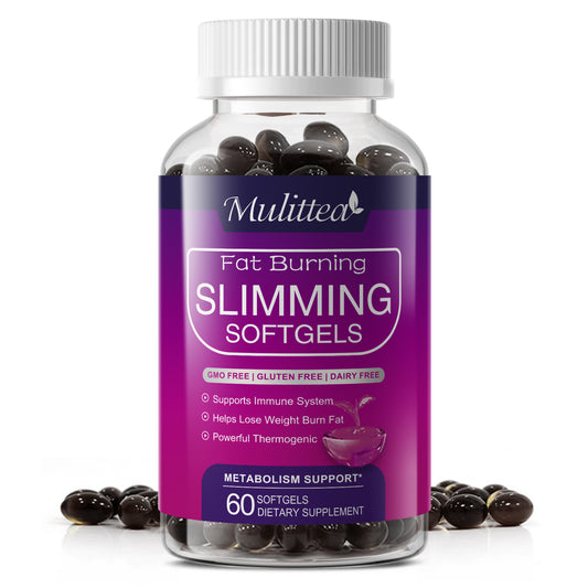 Mulittea Detox & Metabolism Support Capsules (60 Count) | Quick Release Formula | Healthy Weight Management